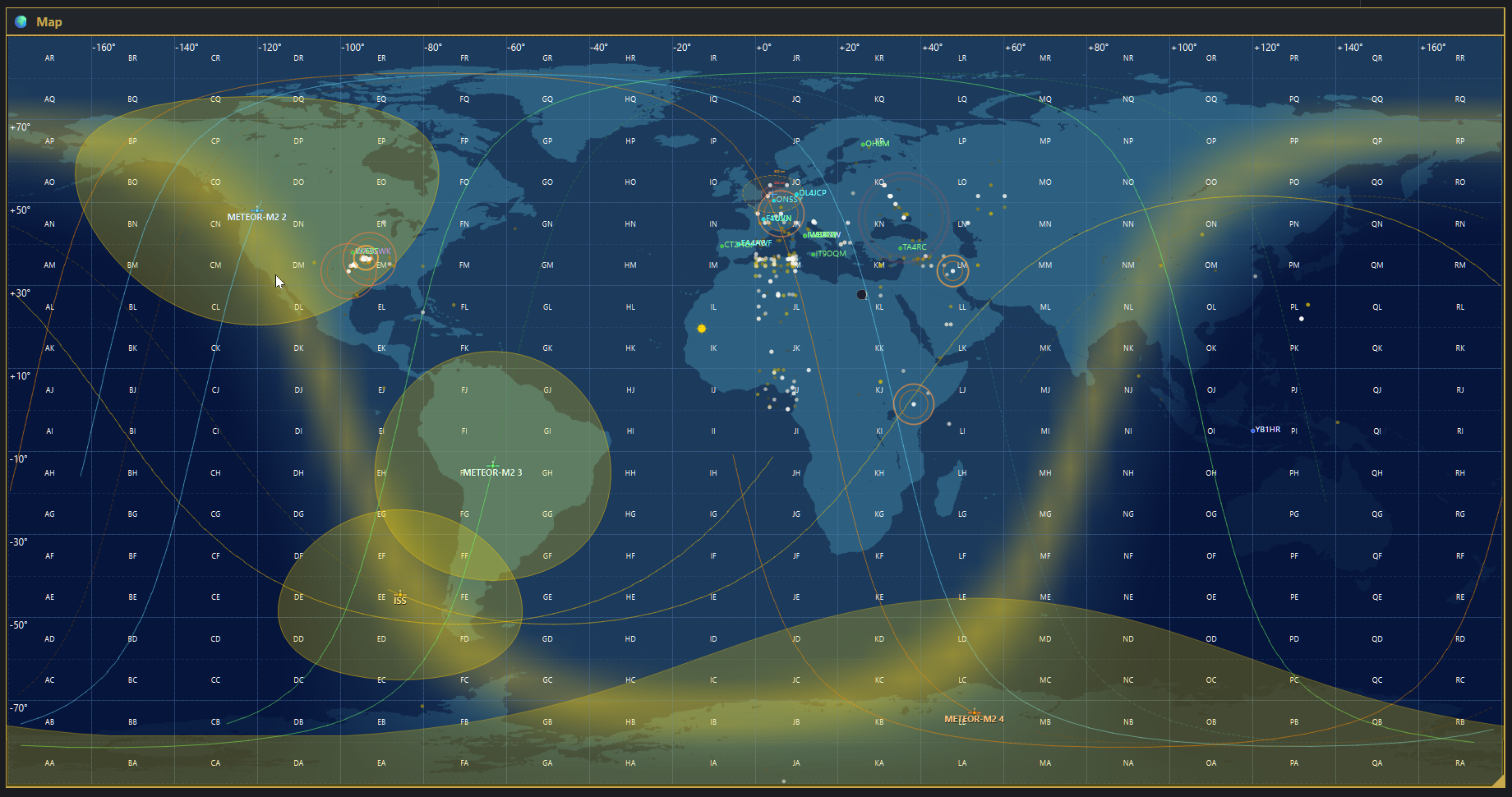 HAMIOS world map