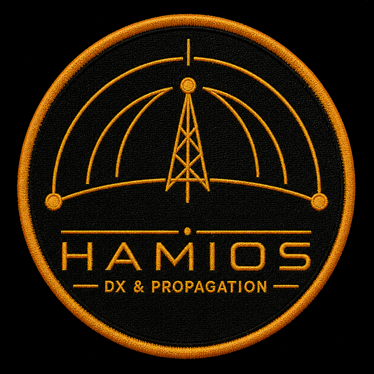 HAMIOS embroidered patch