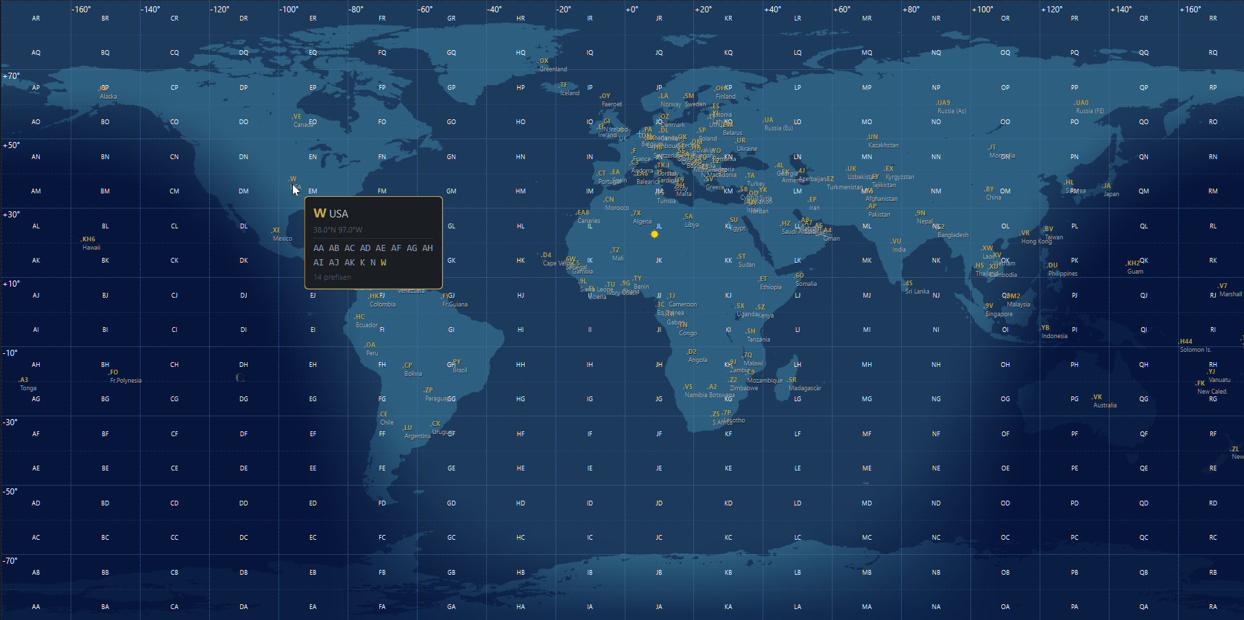 HAMIOS – world map 1