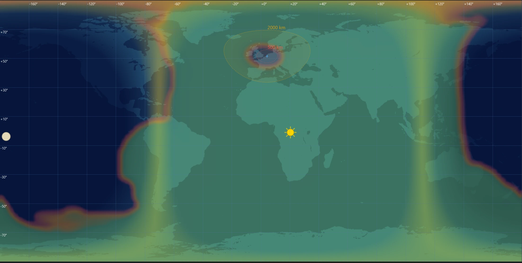 HAMIOS – Propagation map (20 m)